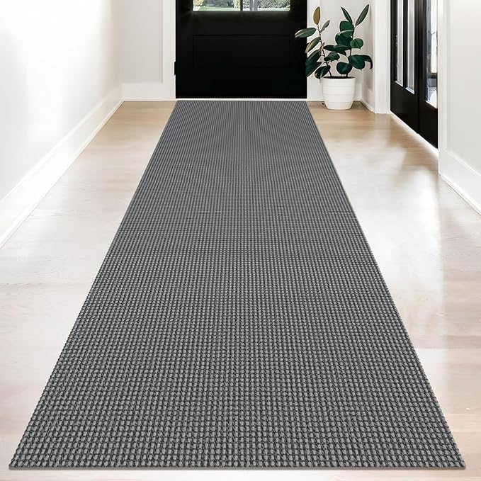KOZYFLY Long Runners for Hallways 3x12 ft Washable Kitchen Runner Non Slip by KOZYFLY