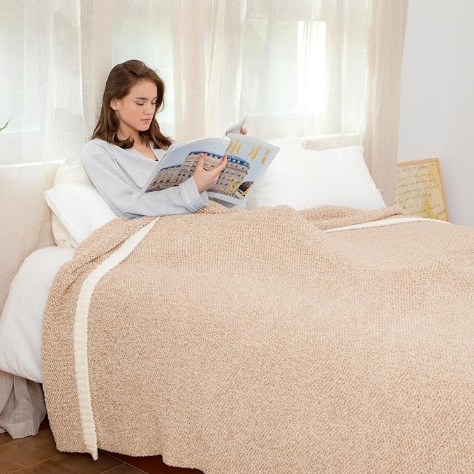 Snuggle Sac Queen Size Bedding Blankets, Super Soft Warm Oversized Bed Blankets - Image 7