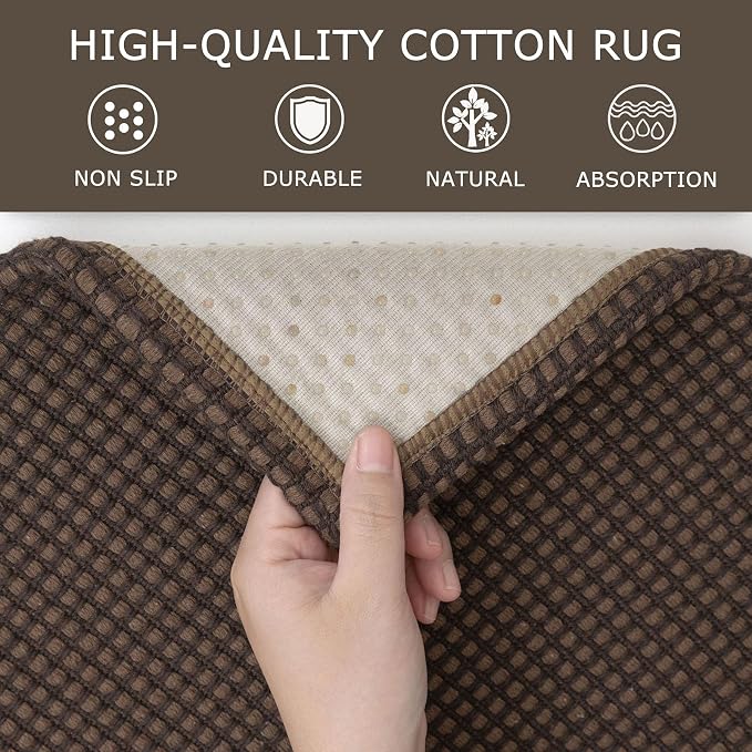 KOZYFLY Runners for Hallways 2.6x10 ft Washable Kitchen Runner Non Slip Rubber - Image 6