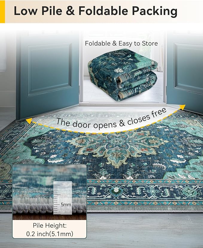 Area Rugs 2'x3' Kitchen Rugs Entry Rug Small Rugs - Image 7