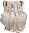 Exclusivo Mezcla Fleece Camel Throw Blanket by ExclusivoMezcla
