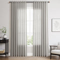 Nanspring Light Gray Linen Curtains by Nanspring