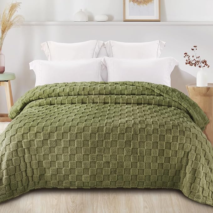 Exclusivo Mezcla Twin Size Flannel Fleece Blanket, Super Soft and Warm - Image 3