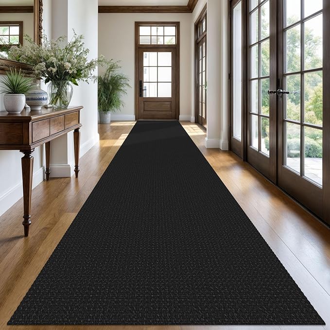 KOZYFLY Extra Long Runners for Hallways 3x20 ft Washable Kitchen Runner Non by KOZYFLY