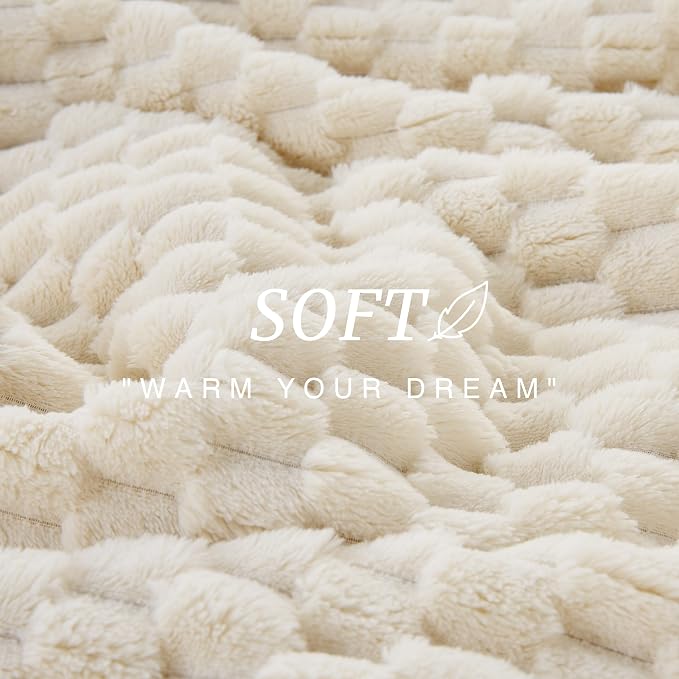 EXQ Home Fleece Throw Blanket for Couch or Bed - Image 5