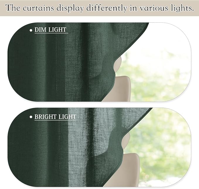 RYB HOME Kitchen Window Curtains - Image 5