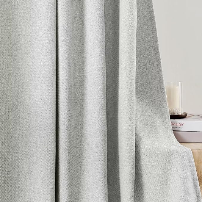Joydeco Light Filtering Curtains 108 Inch Length - Image 7