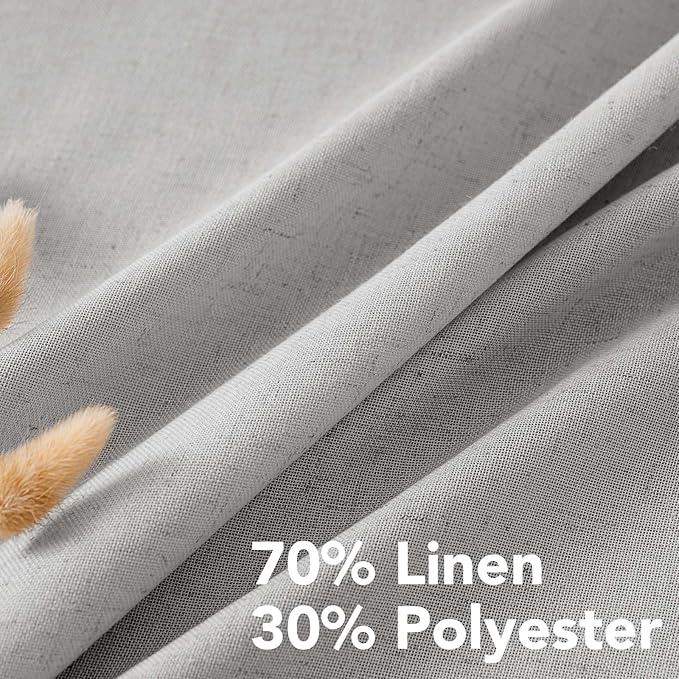 H.VERSAILTEX Elegant Natural Linen Blended Energy Efficient Light Filtering - Image 4