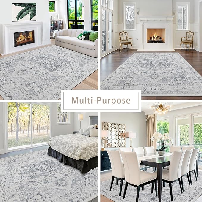 Srugn Area Rugs 5x7 Washable Area Rugs - Image 5