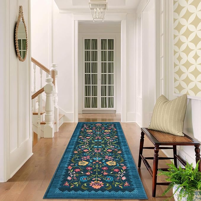 GarveeHome Floral Rug 2.5x10 Runners - Image 9