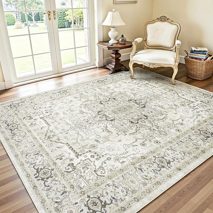 Lofus 5x7 Area Rugs for Living Room, Washable Area Rug, Rugs for Bedroom by Lofus