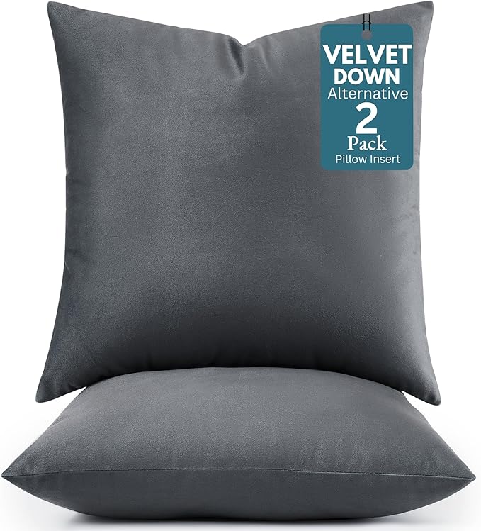 LANE LINEN Polyester Fiber Filled Decorative Cum Throw Pillow Inserts Pack of by LaneLinen