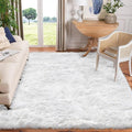 Goolela White Area Rug 10x12 Fluffy Fuzzy Sheepskin Carpet by Goolela