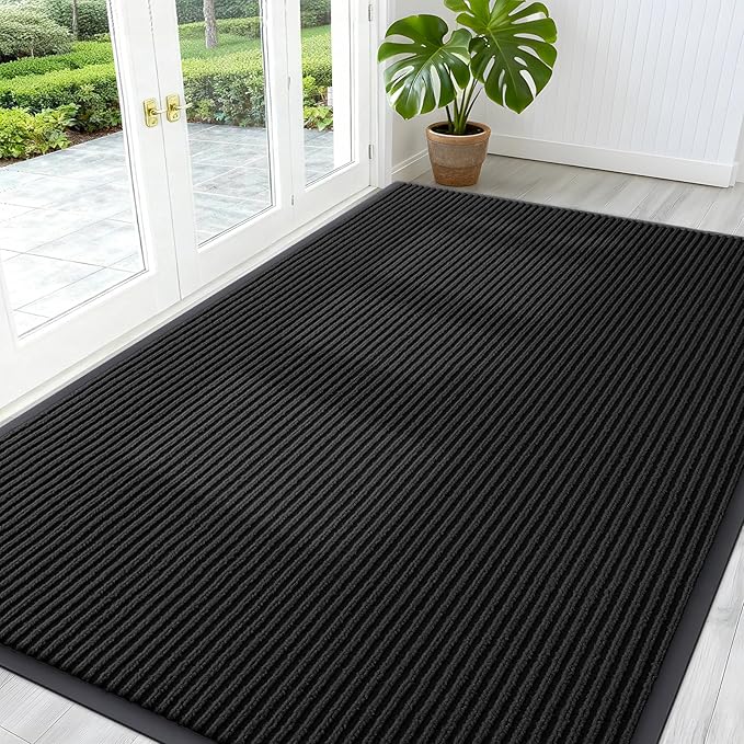 OLANLY Front Door Mat Indoor Outdoor Entrance, Waterproof Heavy Duty Doormat by OLANLY