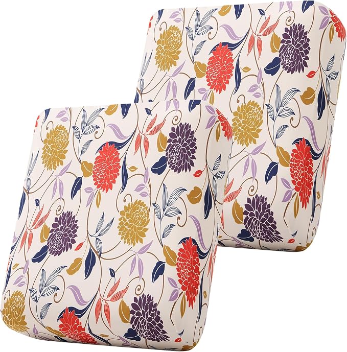 Smiry Printed Couch Cushion Covers, Stretch Soft Couch Covers by Smiry