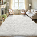 LOCHAS Ultra Soft Indoor Modern Area Rugs Fluffy Living Room Carpets by LOCHAS