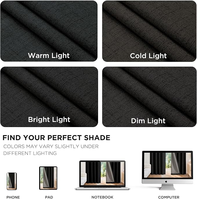 Joydeco Blackout Curtains for Bedroom - Image 9