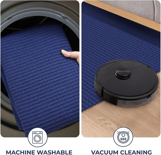 KOZYFLY Runners for Hallways 2x8 ft Washable Kitchen Runner Non Slip Rubber - Image 7