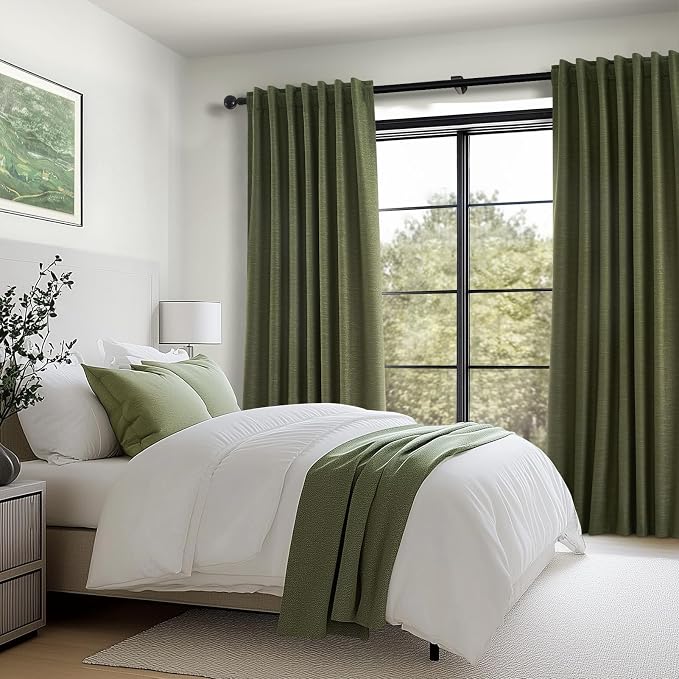 Topfinel Long Curtains for Living Room Custom 105 Inch, Sun Blocking Elegant - Image 7