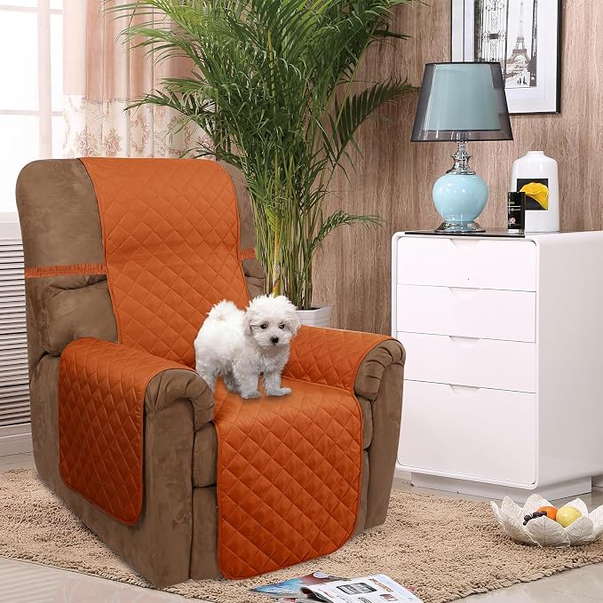 U-NICE HOME Recliner Chair Covers Reversible Chair Cover Pet Covers - Image 2