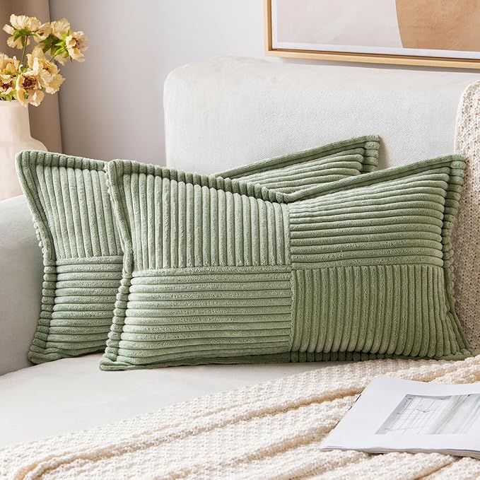 MIULEE Spring Decorative Lumbar Throw Pillow Covers by MIULEE
