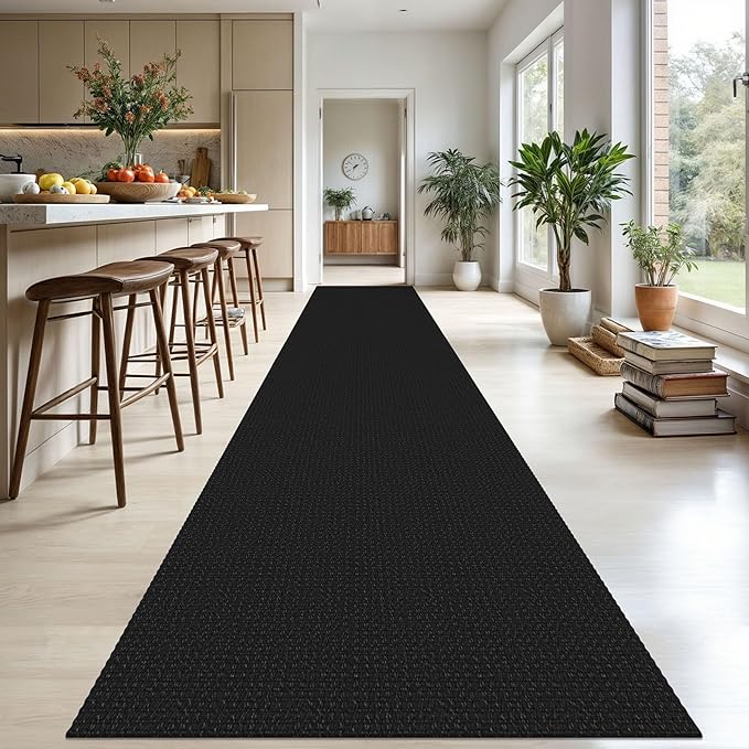 KOZYFLY Extra Long Runners for Hallways 3x20 ft Washable Kitchen Runner Non - Image 2