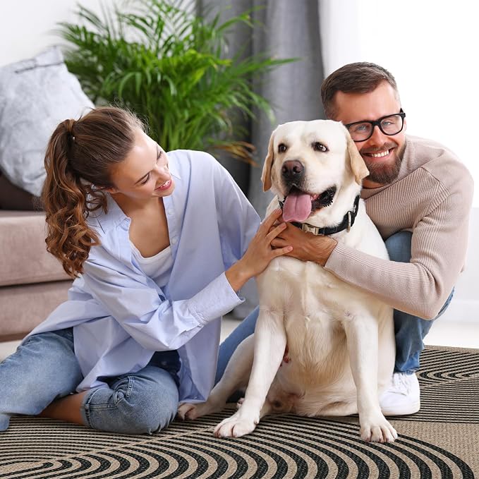 Lahome Modern Rainbow 2x8 Runner Rug, Washable Hallway Kitchen Runner Rugs - Image 6