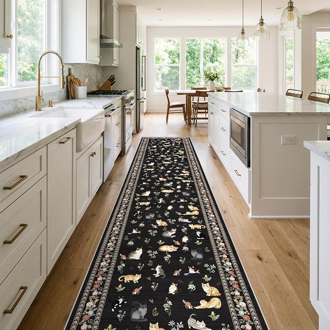 2x12 Washable Hallway Runner Rug - Image 3