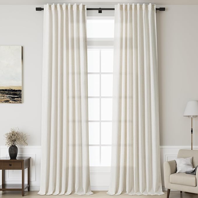 Nanspring 144 Inch Long Curtains 2 Panels by Nanspring