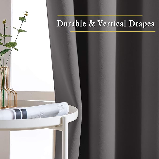 NICETOWN Blackout 72 inch Curtains - Image 5