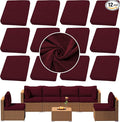 Outdoor Cushion Covers Set, Replacement by SUKAIKEQA