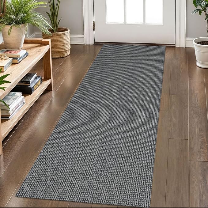 KOZYFLY Runners for Hallways 2x6 ft Washable Kitchen Runner Non Slip Rubber by KOZYFLY