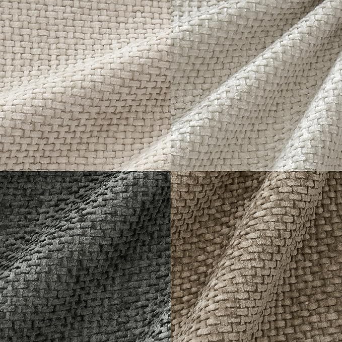 MIULEE Pack of 4 Couch Throw Pillow Covers 16x16 Inch Neutral Soft Decorative - Image 2