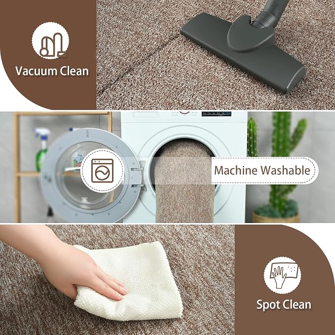 AROGAN Small Washable Area Rugs - Image 4