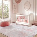 Washable Area Rugs 6'x9' Non-Slip Modern Abstract Soft by RELEANY