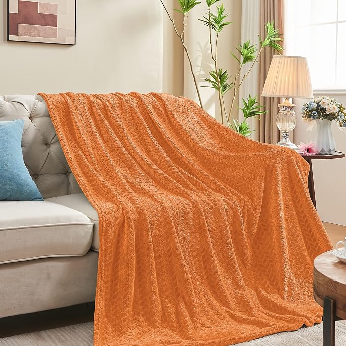 inhand Fall Throw Blanket, Super Soft Fuzzy Blanket - Image 4