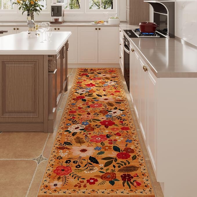 Rugcomf Runners for Hallways Kitchen Runner Rug Non Slip 2'x10' Long Washable by Rugcomf
