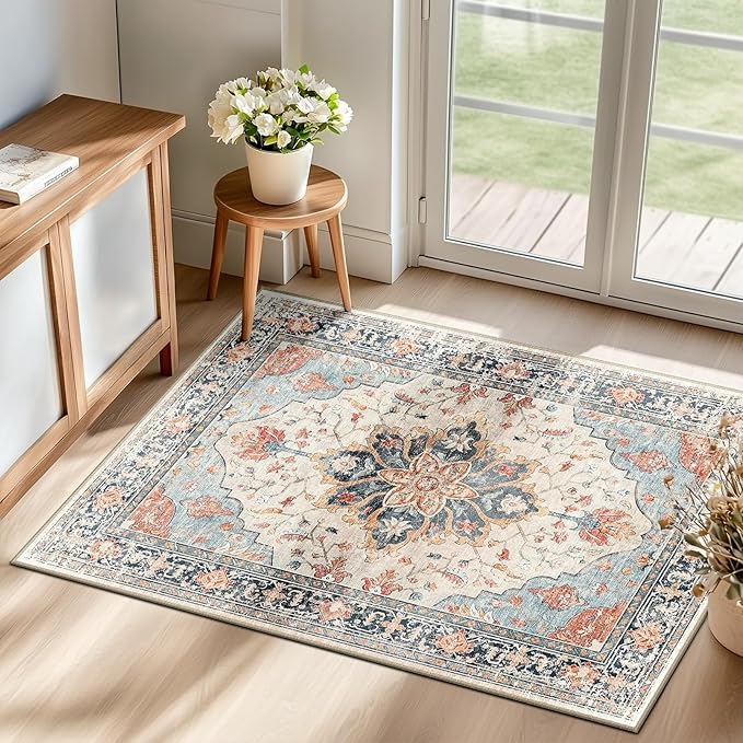 Area Rugs 2'6''x4' Kitchen Rugs Entry Rug Small Rugs by RELEANY