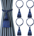 Fenghuangwu 4 Pack Curtain Tie Backs Rope Tassels by fenghuangwu