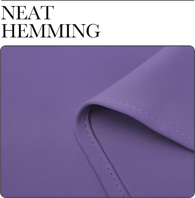 NICETOWN Window Curtain Panels, Thermal Insulated Solid Grommet Blackout - Image 7