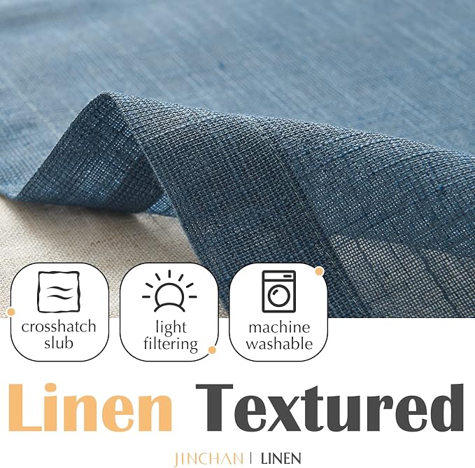 jinchan Linen Farmhouse Valances - Image 8