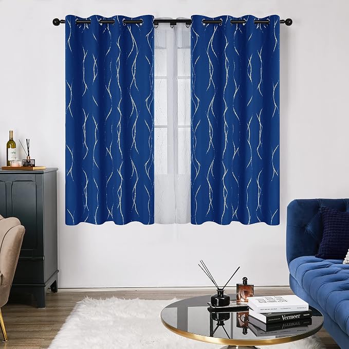 Deconovo Blackout Curtains, 52 x 54 Inch Drapes - Image 2