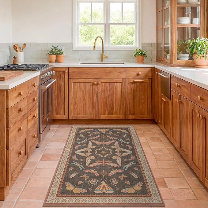Boho Brown 3x5 Entryway Rugs Indoor - Image 6