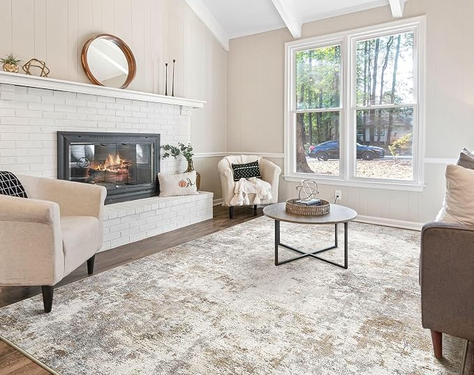 UERMEI 9x13 Area Rug Living Room Rugs Thickened - Image 2