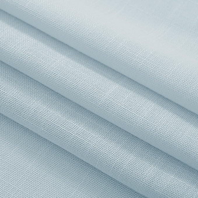 Sky Blue Curtains 120 inch Length - Image 6