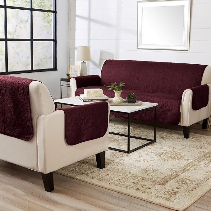 Great Bay Home Reversible Recliner Cover - Image 5