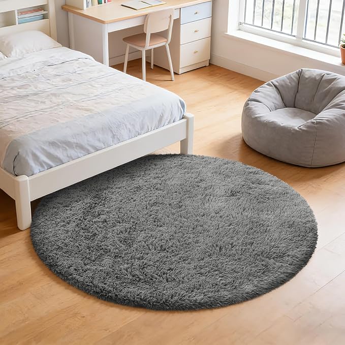 yulidayang Fluffy Round Area Rugs - Image 7