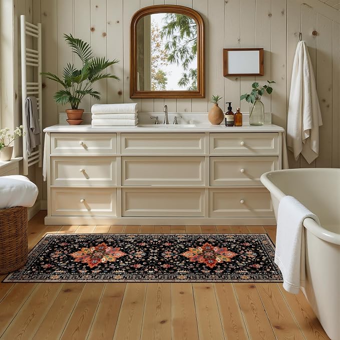 Area Rugs 2'x5' Runner Rug Non Slip Washable - Image 3