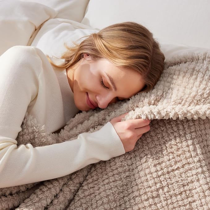 Whale Flotilla Extra Large Fuzzy Fleece Throw Blanket - Image 8