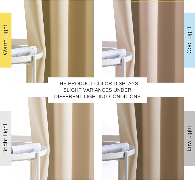 NICETOWN Room Darkening Curtains - Image 5
